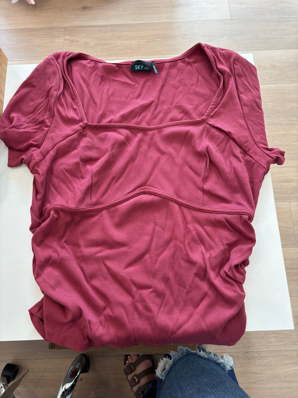 Plus Size Fushia Shirt