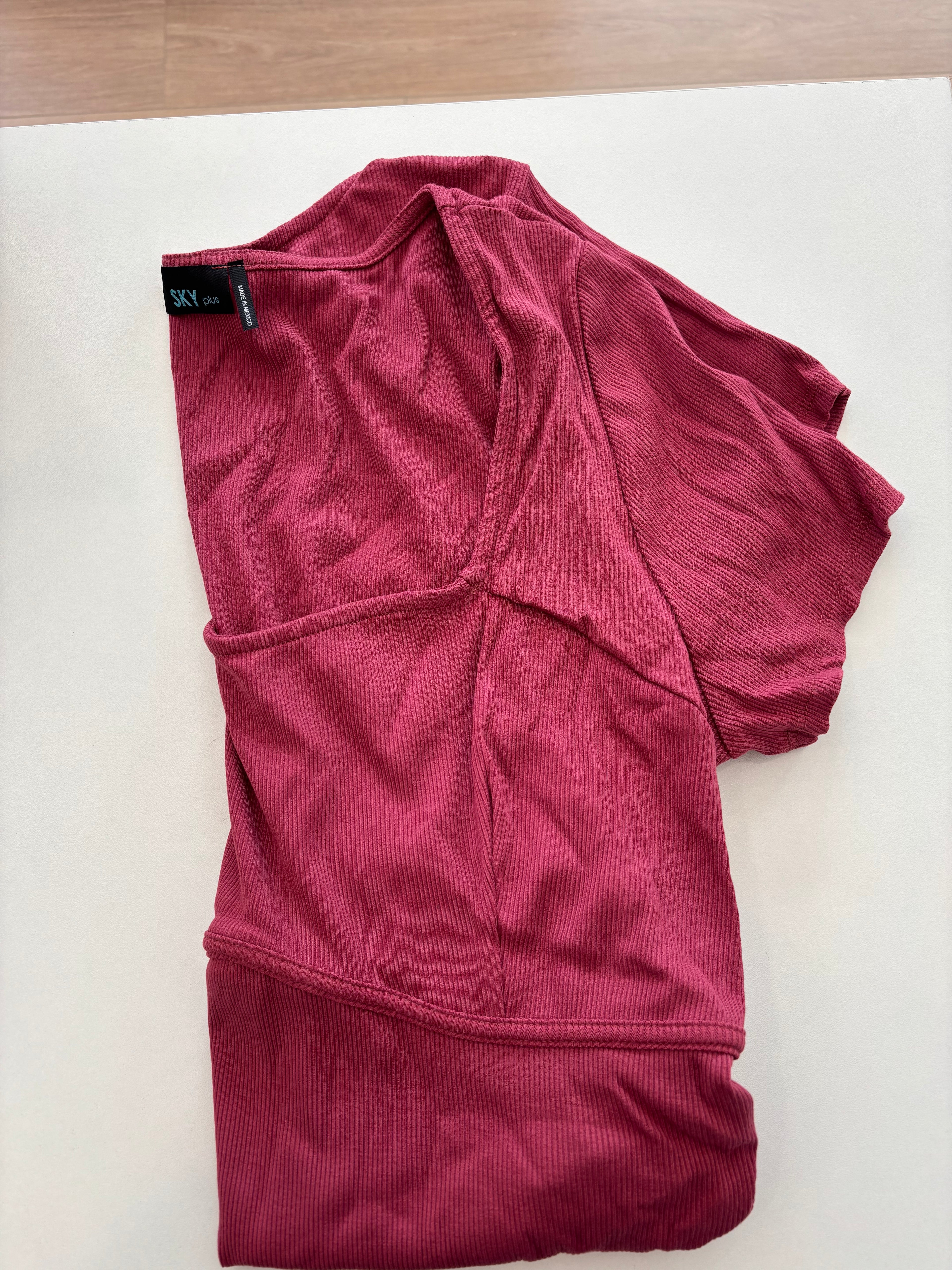 Plus Size Fushia Shirt