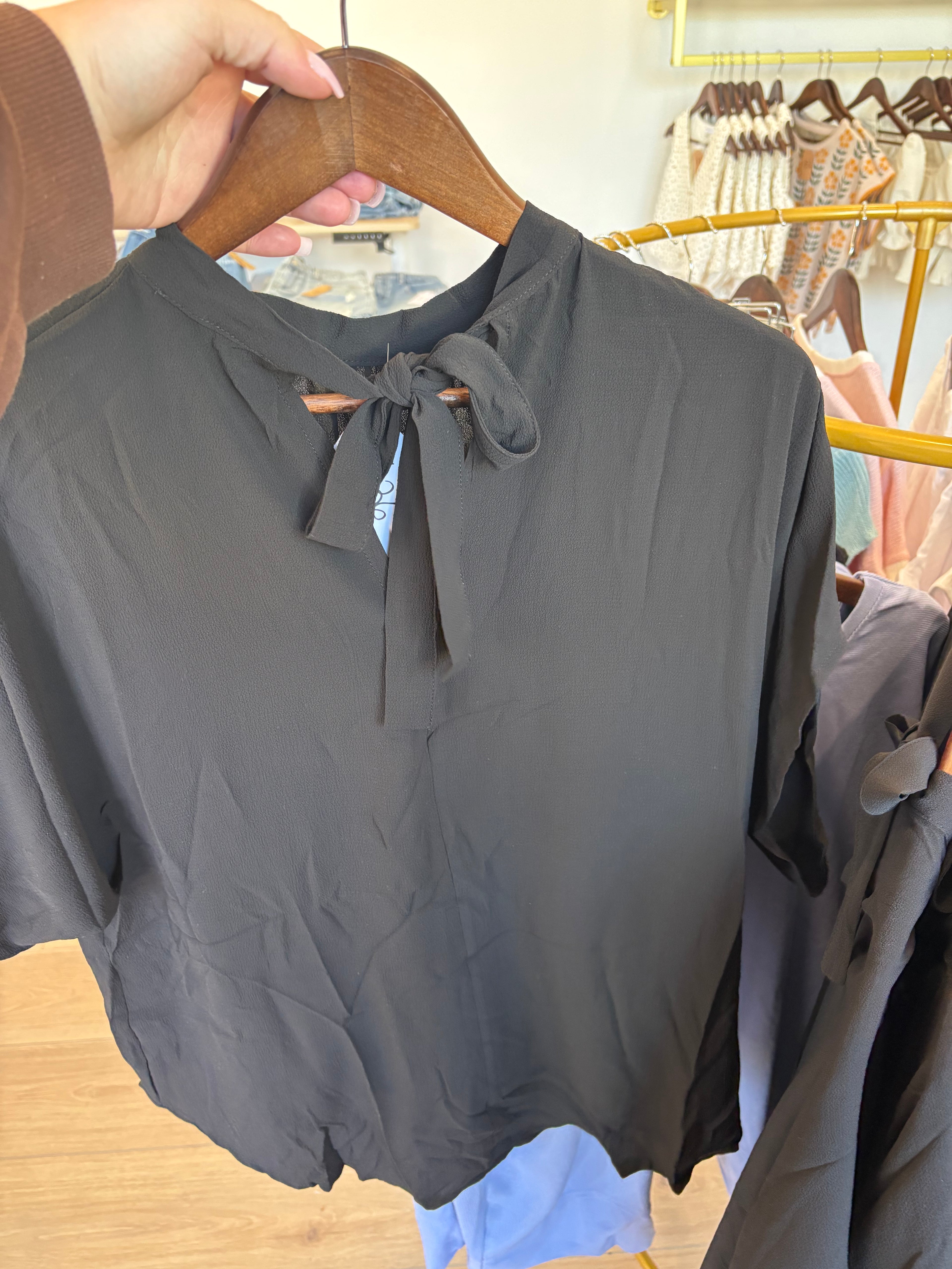 Black Tie Dress Shirt